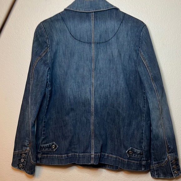 Liz Claiborne denim jacket - Picture 3 of 5